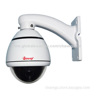 1/3-inch 10x Zoom Mini Hidden Middle Sony CCD Explosion-proof Dome CCTV Camera with Metal Case